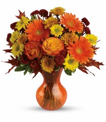 Teleflora's Forever Fall Vendor from Gilmore's Flower Shop in East Providence, RI